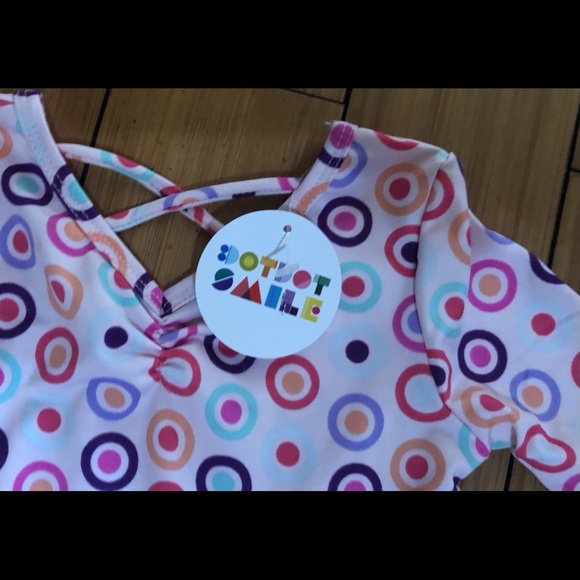 Dot Dot Smile Toddler Girls Polkadot Dress, Sz 2T - Picture 2 of 2